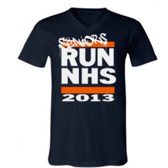 Unisex V-Neck Jersey Tee