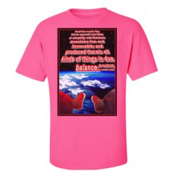 Unisex Ultra Cotton Safety Neon Crewneck Tee