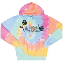 Unisex Tie-Dye Fleece Hoodie