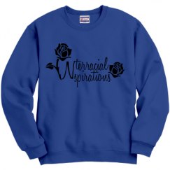 Unisex Film and Foil Crewneck Sweatshirt