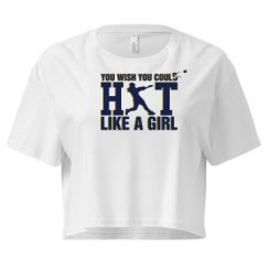 Ladies Festival Cali Crop Top Tee