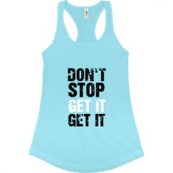 Ladies Slim Fit Racerback Tank Top