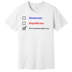 Election Ballot - We're Fucked