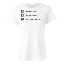 Election Ballot - We're Fucked