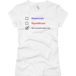 Ladies Slim Fit Basic Promo Jersey Tee