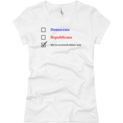 Ladies Slim Fit Basic Promo Jersey Tee