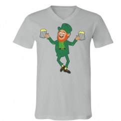 Unisex V-Neck Jersey Tee