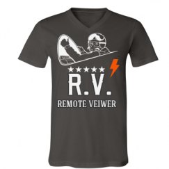 Unisex V-Neck Jersey Tee