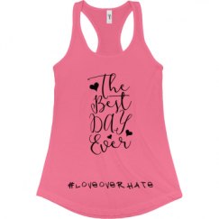 Ladies Slim Fit Racerback Tank Top