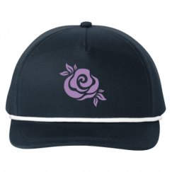 Snapback Five-Panel Rope Hat