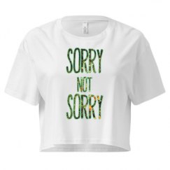 Ladies Festival Cali Crop Top Tee