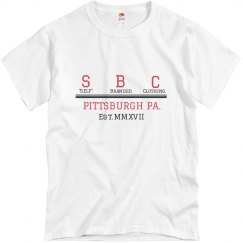 SBC White Red Blk