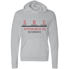 Self Branded Clothing. Gray Blk Red