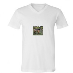 Unisex V-Neck Jersey Tee