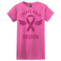 Custom Your Design Breast Cancer Awareness Tee