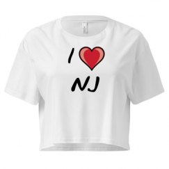 Ladies Festival Cali Crop Top Tee