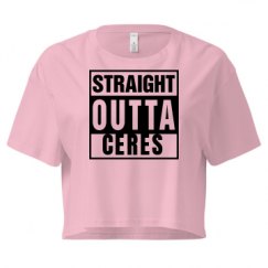 Ladies Festival Cali Crop Top Tee