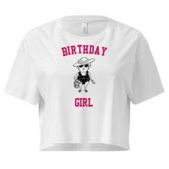 Ladies Festival Cali Crop Top Tee