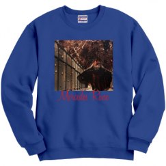Unisex Film and Foil Crewneck Sweatshirt