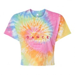 Women's Tie Dye Crop Top Tee