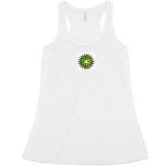 Green star tank top
