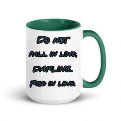 15oz Ceramic Mug with Color Inside