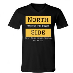 Unisex V-Neck Jersey Tee