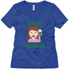 Ladies Relaxed Fit V-Neck Tee
