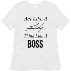 Ladies Relaxed Fit Super Soft Triblend Tee