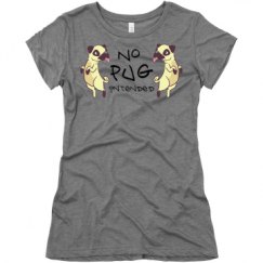 Ladies Slim Fit Super Soft Triblend Tee