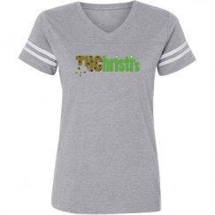 Ladies Relaxed Fit Vintage Sports Tee