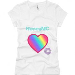 Ladies Slim Fit Basic Promo Jersey Tee