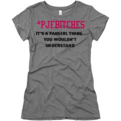 Ladies Slim Fit Super Soft Triblend Tee