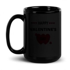 15oz Black Glossy Mug