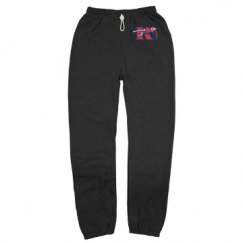 Unisex Long Scrunch Sweatpants