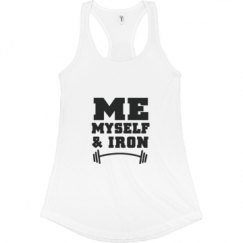 Ladies Slim Fit Racerback Tank Top