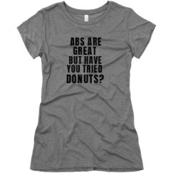 Ladies Slim Fit Super Soft Triblend Tee