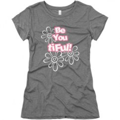 Ladies Slim Fit Super Soft Triblend Tee