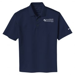 Unisex Nike Basic Dri Fit Polo Shirt Navy