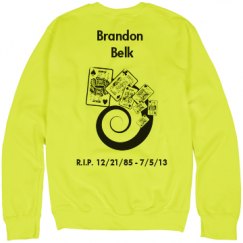 Unisex Neon Crewneck Sweatshirt