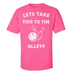 Unisex Ultra Cotton Safety Neon Crewneck Tee