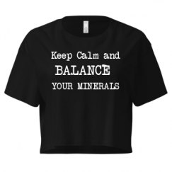 Ladies Festival Cali Crop Top Tee