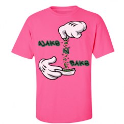 Unisex Ultra Cotton Safety Neon Crewneck Tee