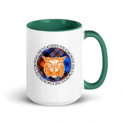 15oz Ceramic Mug with Color Inside