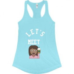 Ladies Slim Fit Racerback Tank Top