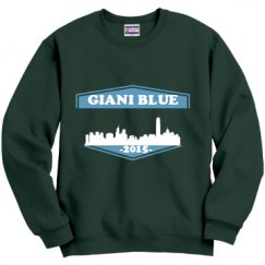 Unisex Film and Foil Crewneck Sweatshirt