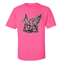 Unisex Ultra Cotton Safety Neon Crewneck Tee