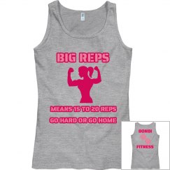 DONDIFITNESS WOMAN SLIM FIT TANK TOPS