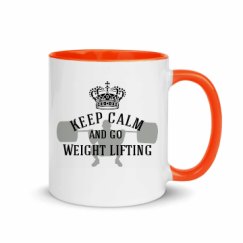 11oz Ceramic Mug with Color Inside