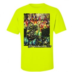 Unisex Ultra Cotton Safety Neon Crewneck Tee